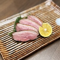 京鴨柚子胡椒焼き Grilld Kyoto duck with yuzu pepper