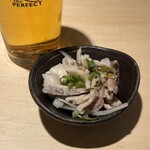 魚豪商コダマ - お通しのガツポン！