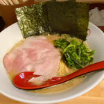 麺家 歩輝勇 - ラーメン　麺カタで