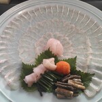 和食処天啓 - ひらめ薄造り
要入荷確認