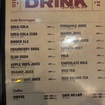 パントリー コヨーテ - ドリンクメニュー
