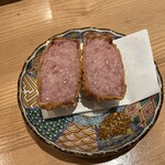 酒場つむぎ堂 新宿店 - 雲仙ハムカツ