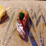 すし家 一柳 - 鯵