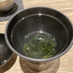 鮨 あさひ - お吸い物