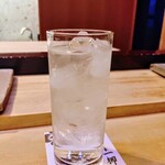 すし家 一柳 - 白州ハイボール