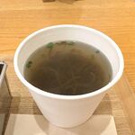 ポーたま - もずくスープ