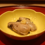 鮨 しみづ - 九十九島産牡蠣 太白胡麻油仕立て