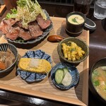 食堂 まさ木 - 牛たん焼きとおばんざい菜定食