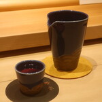 鮨 しみづ - 羽根屋 純米吟醸 雄町 MOONLIGHT BEAUTY 富山