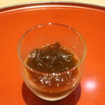 鮨 しみづ - もずく酢