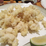 こいで - ②白子の天ぷら