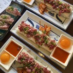 シュラスコ 肉寿司食べ放題 夜景肉バル サルーテジャポン - 