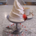 YAMAZAKI COFFEE - ットケーキ＆ソフトクリーム　