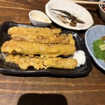 博多あかちょこべ - ごぼう天。食べ応えあり！