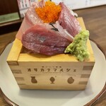 銀シャリ鮮魚 オサカナマルシェ 船橋駅前市場 - #海鮮マス盛り