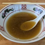 喜多方ラーメン 天高盛 - ラーメンきざみ大盛 ごちそうさまでした