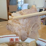 喜多方ラーメン 天高盛 - 煮豚系チャーシュー