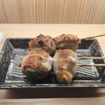 野菜巻き串と小皿料理　つくし - 