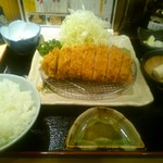 とんかつ いわい - 厚切りロースかつ膳(29の日の為、1700円)
