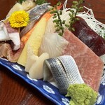 錦寿司 - 刺身盛り合わせ