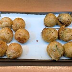 Aizuya Hon Ten - 二種盛（元祖たこ焼、元祖ラヂオ焼）