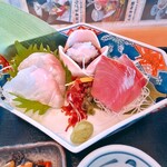 快飛 - 選べる御膳 1,958円(税込)のお刺身