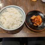 熟成麺屋 神来  - ご飯セット