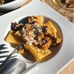 ファーマーズ ピッツェリア ドン ファーム - 父お気に入り、太い筒状のモチモチなパッケリ