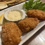 お好み焼きandてっぱん屋 日々喜 - 牡蠣フライ！