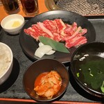 安楽亭 - キムチ選択