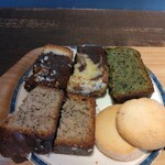 アメノチ。 - 3皿目。また米粉塩ココア、ソイ抹茶、ディアマンバニラ、ロイヤルミルクティーをおかわり