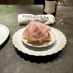 パルコ フィエラ - 自家製ニョッコフリット＆モルタデッラ
      
      