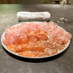 パルコ フィエラ - 自家製サルーミ盛り合わせ（牛・豚・羊）