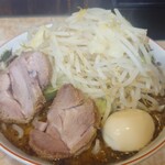 肉汁らーめん 公 - 味玉味噌ラーメン中盛￥1230
