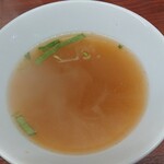 松屋食堂 - スープも美味しい
