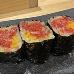 鮨 こん藤 - トロタク巻 （追加　◎