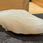 鮨 こん藤 - アオリイカ 塩と酢橘で （追加　◎