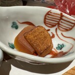 鮨 こん藤 - カラスミ そのままと炙り