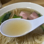 にぼしらぁ麺なの花 - カタクチ煮干しの塩ラーメン #限定麺