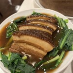 景徳鎮 - 豚肉の角煮 中華野菜添え