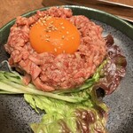 焼肉 静龍苑 - ユッケ