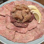 焼肉 静龍苑 - タン塩　塩ハラミ　塩ミノ