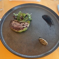 クイーン・アリス 横浜店 - 鰻の赤ワイン煮込み　テリーヌ仕立て