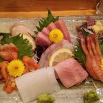 Sushi Tochinoki - 刺身盛合せ