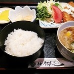 珍吉 - 料理写真:白身フライ定食♪