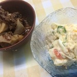 Ichiba Baru - 蓮根煮物　ポテサラ