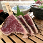 明神丸 - 塩たたき（アップ）