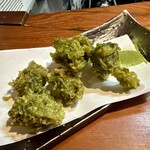 大黒堂 - あおさの天ぷら