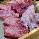 養老焼肉 銀角 - 銀角盛り(上)　3,900円