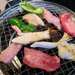 養老焼肉 銀角 - 銀角盛り(上)　3,900円